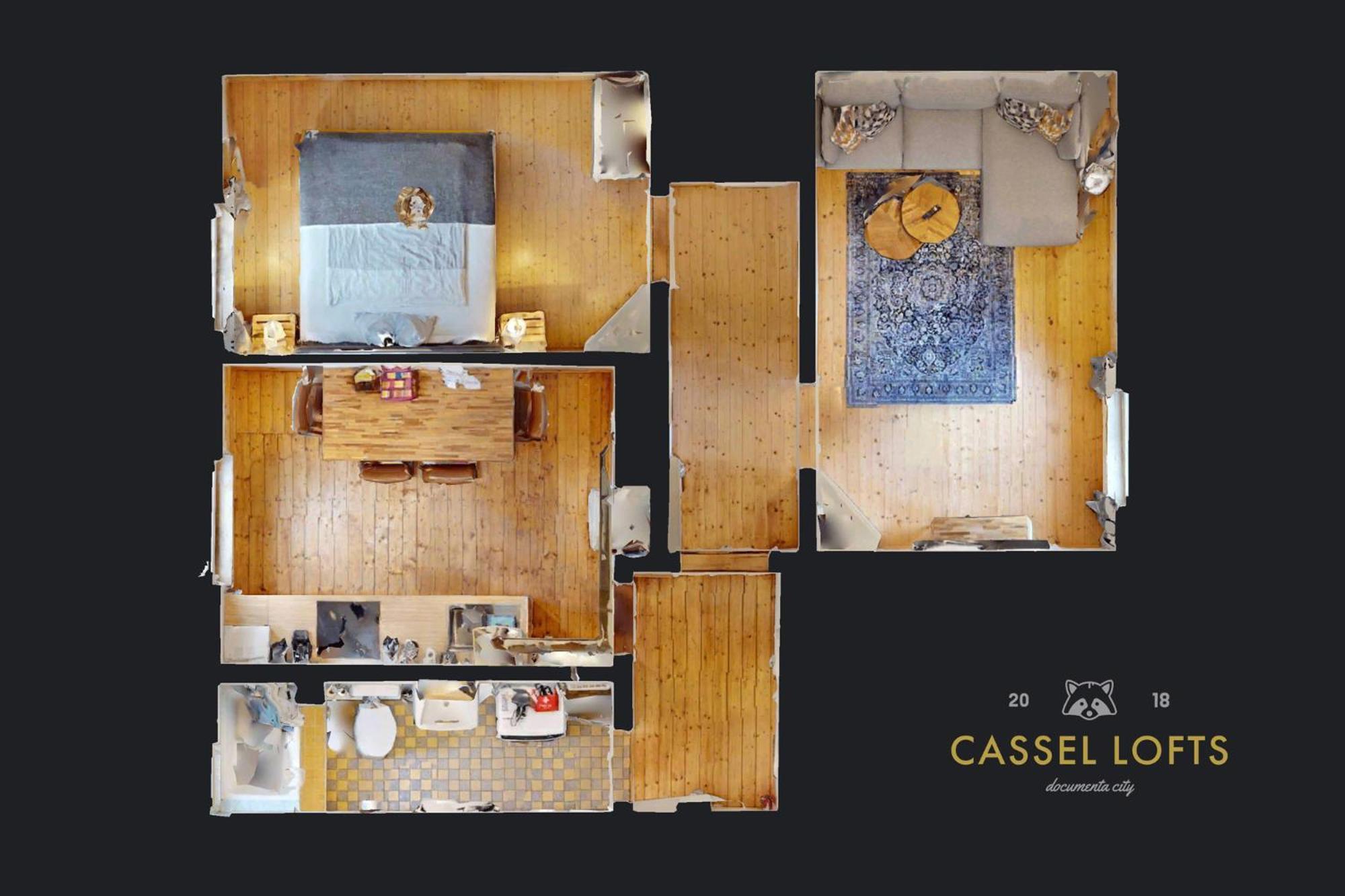 Cassel Lofts - Geschmackvolle Apartments - Naehe Uni, Klinikum, Industriepark Mittelfeld Bagian luar foto